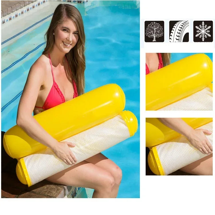 Dive into Relaxation with Our New Inflatable Water Hammock Recliner!